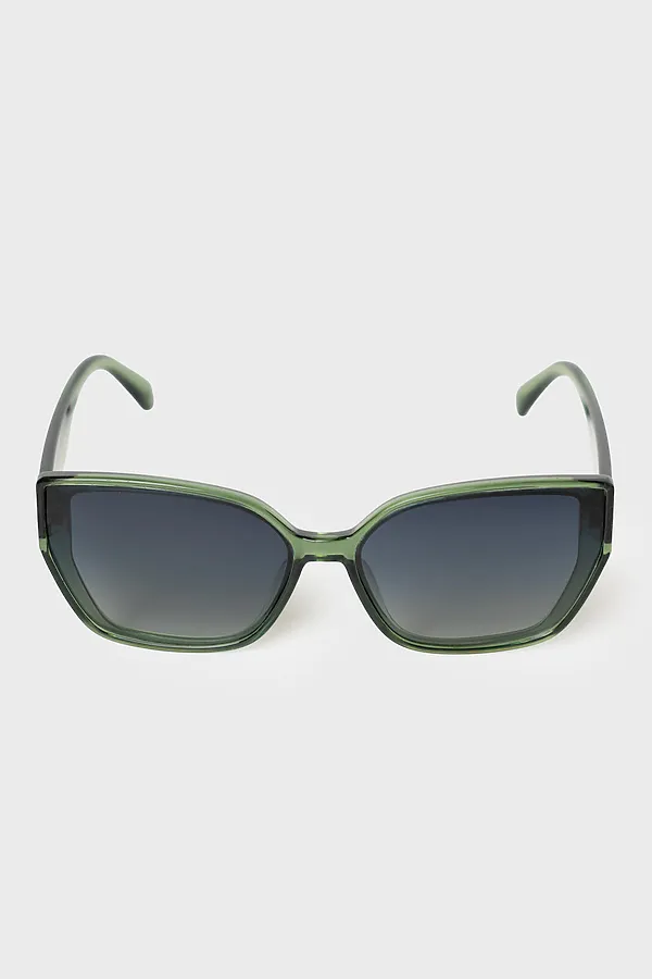 Солнцезащитные очки с поляризацией женские PLAYTODAY, зеленый - фото 1