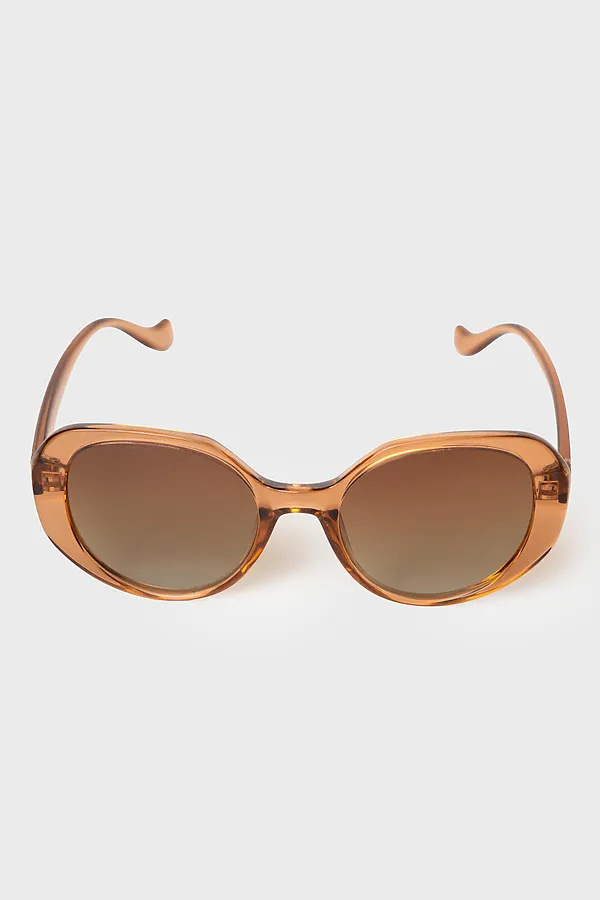 Солнцезащитные очки с поляризацией женские PLAYTODAY, бежевый - фото 1