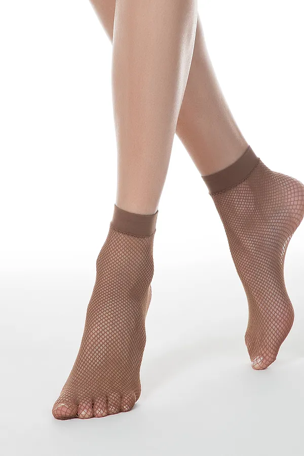 CONTE RETTE SOCKS-MEDIUM CONTE ELEGANT, bronze - фото 1