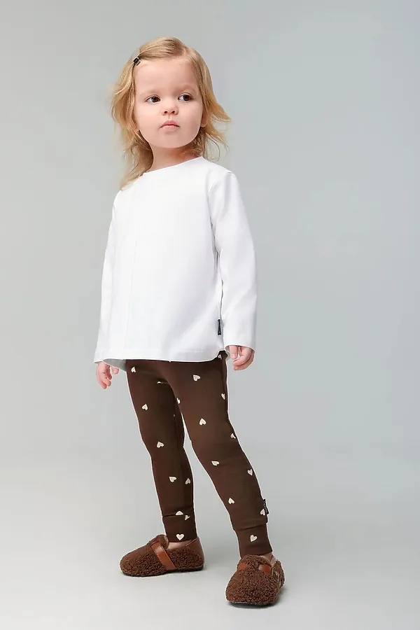 Леггинсы BODO, коричневый (экрю) - фото 1