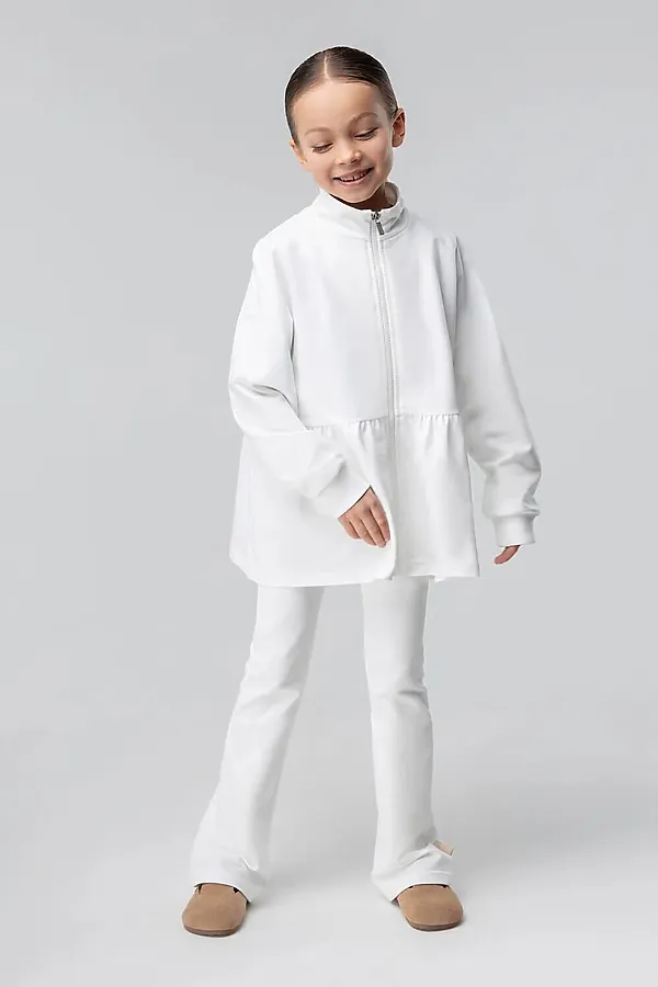 Костюм с баской BODO-S, тофу - фото 1