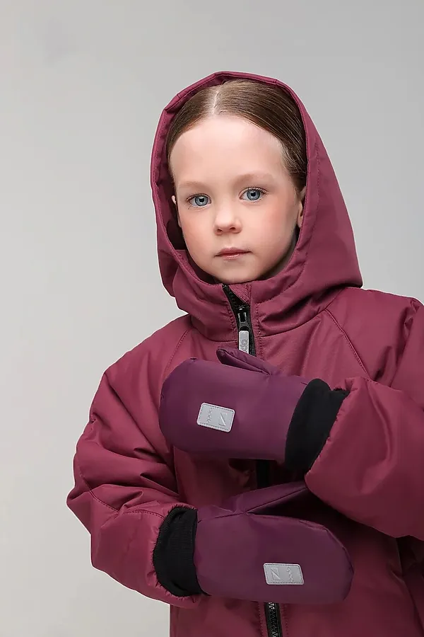 Варежки BODO, сливовый - фото 1