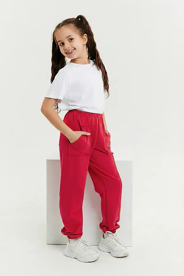 Детские брюки 5128 НАТАЛИ, фуксия - фото 1