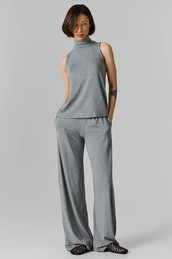 Брюки MARK FORMELLE, серый меланж - фото 1