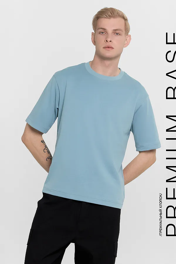 Футболка мужская MARK FORMELLE, полынь - фото 1