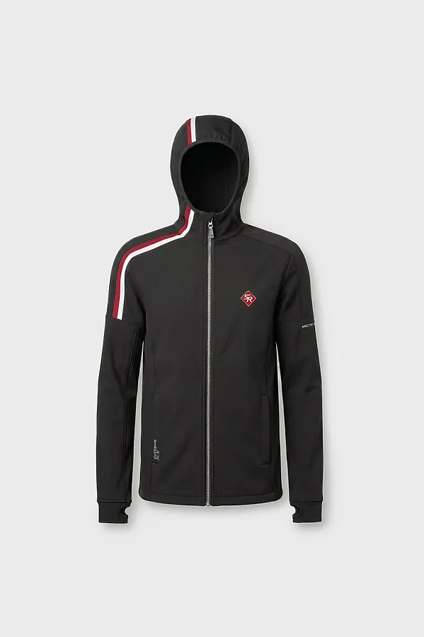 Куртка текстильная с полиуретановым покрытием для мужчин PLAYTODAY, белый,черный,красный - фото 1