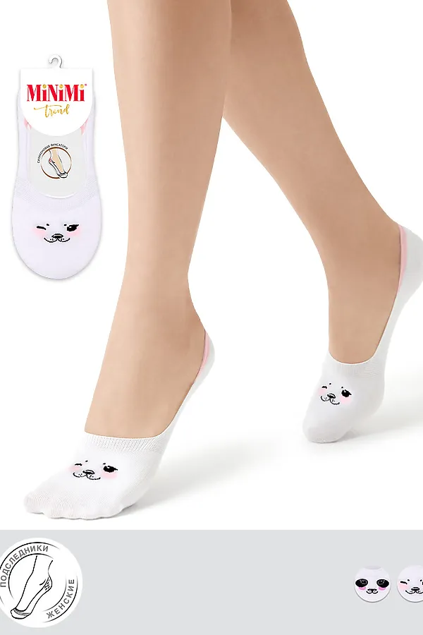 Носки MINIMI, панда bianco (белый) - фото 1