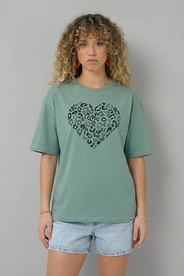 Футболка F5, зеленый - фото 1