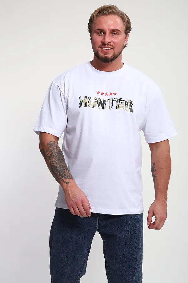 Футболка ФМП-001 НАТАЛИ, белый hunter - фото 1