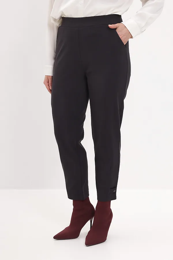 Базовые брюки MADAMODA, графит - фото 1
