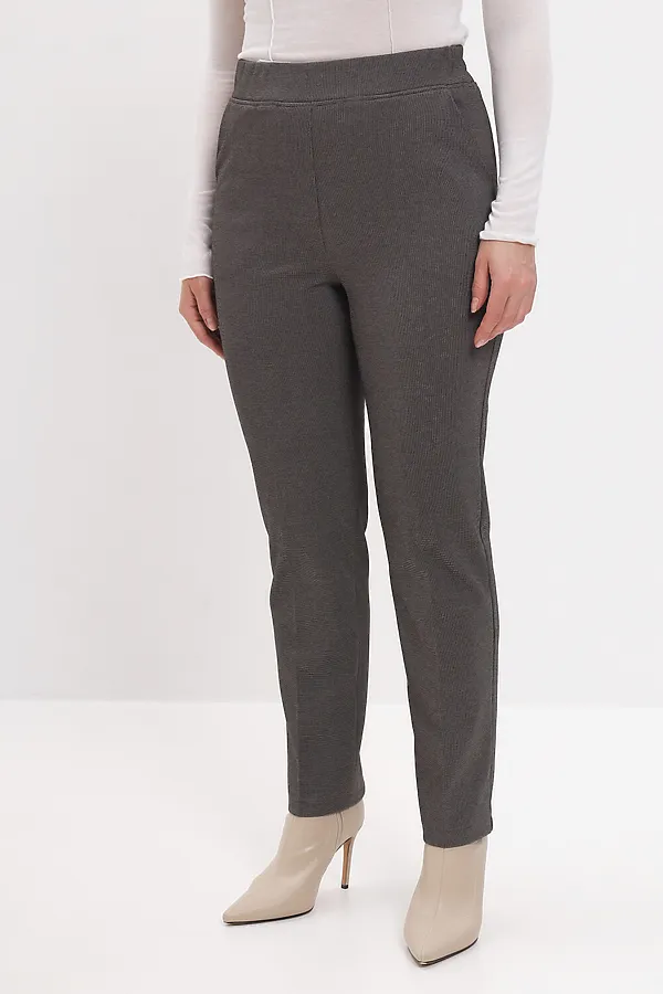 Базовые брюки MADAMODA, серый - фото 1