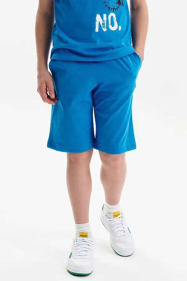 Шорты для мальчика PELICAN, лазурный - фото 1