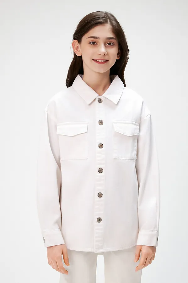 Куртка джинсовая ACOOLA, белый - фото 1