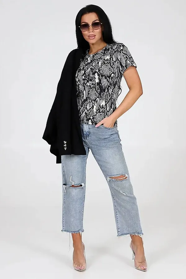 Футболка 13 НАТАЛИ, питон - фото 1