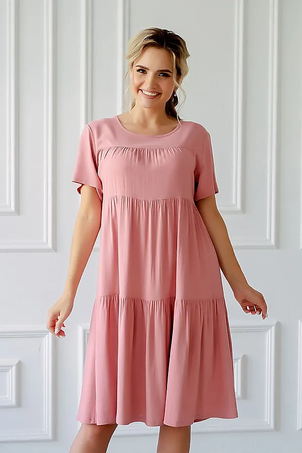 Платье Дебора НАТАЛИ, розовый - фото 1