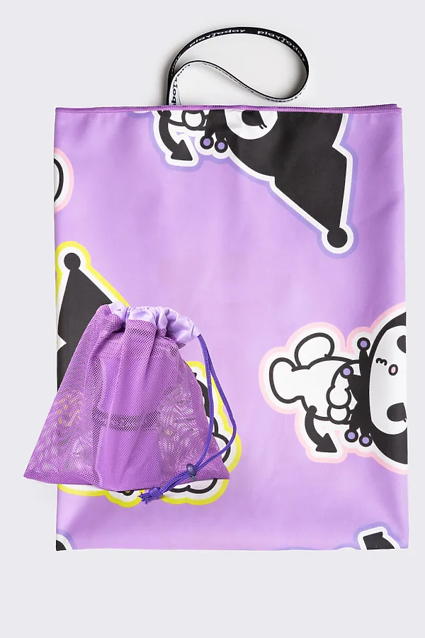 Полотенце текстильное для девочек PLAYTODAY, сиреневый - фото 1