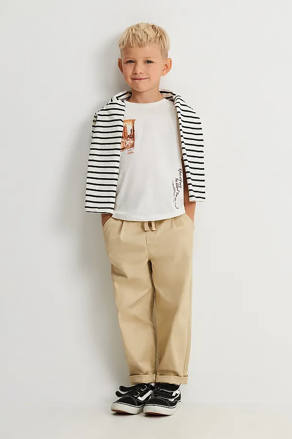 Брюки ACOOLA, бежевый - фото 1