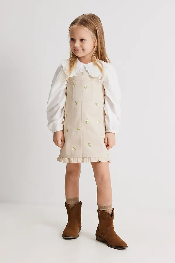 Сарафан ACOOLA, бежевый - фото 1