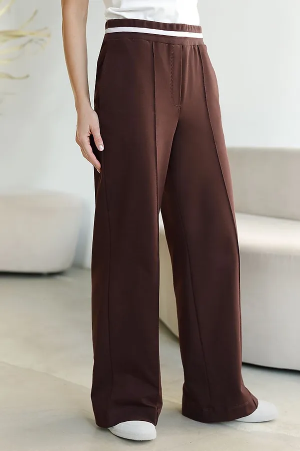 Брюки VILATTE, коричневый - фото 1