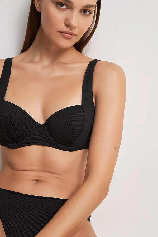 Бюстгальтер купальный INFINITY, черный - фото 1