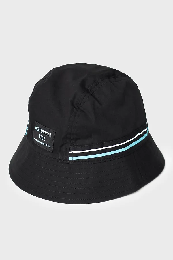 Панама текстильная для девочек PLAYTODAY, черный - фото 1