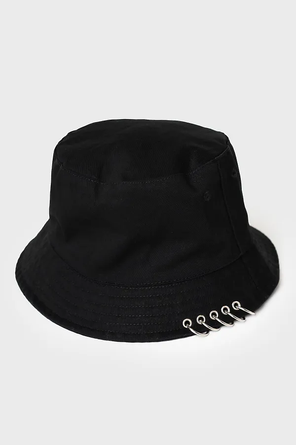 Панама текстильная для мальчиков PLAYTODAY, черный - фото 1