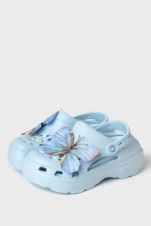 Сабо для девочек PLAYTODAY, голубой - фото 1