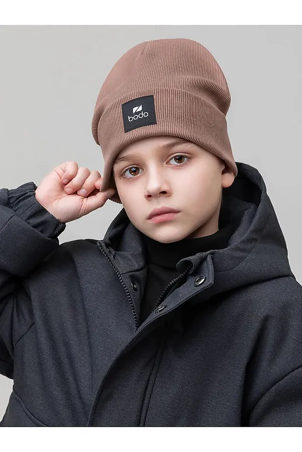 Шапка BODO-S, какао - фото 1