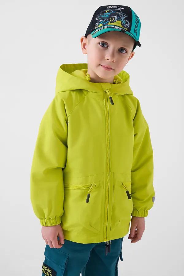 Детская ветровка для мальчика PLAYTODAY, светло-зеленый - фото 1
