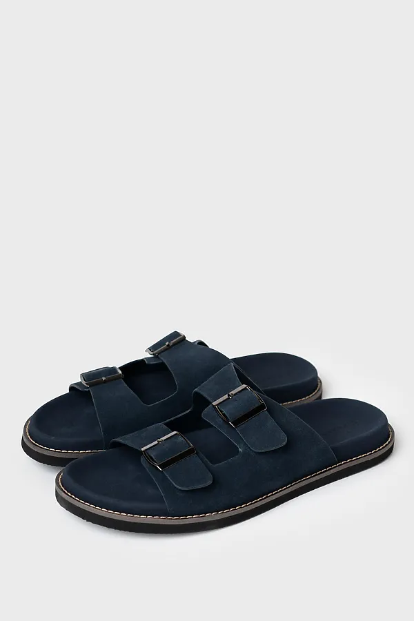 Сабо мужские PLAYTODAY, тёмно-синий - фото 1
