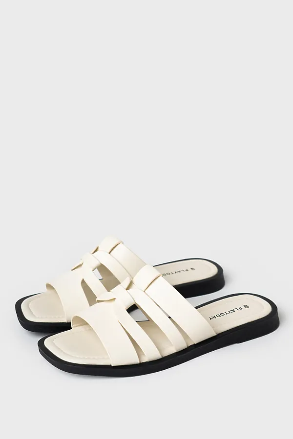 Сабо женские PLAYTODAY, белый - фото 1