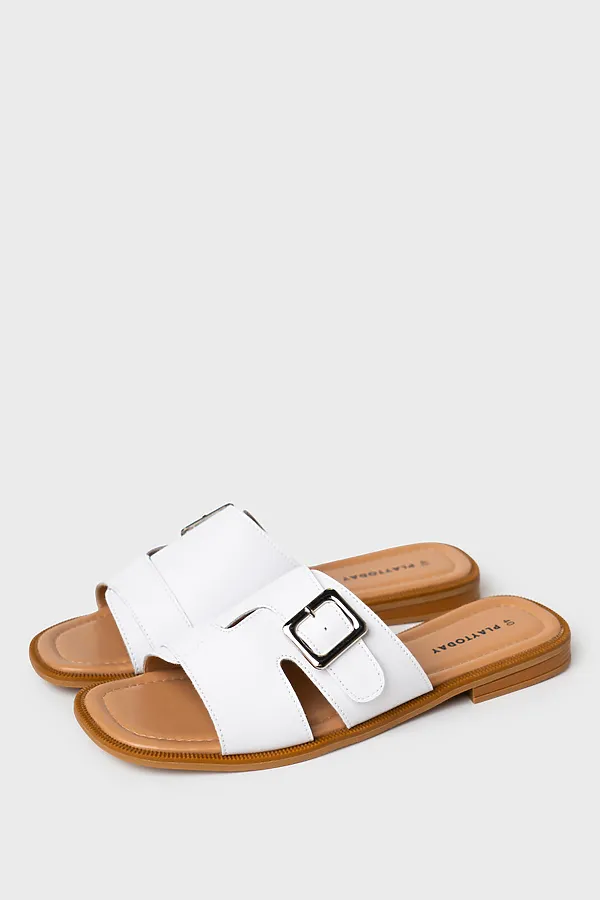 Сабо женские PLAYTODAY, белый - фото 1