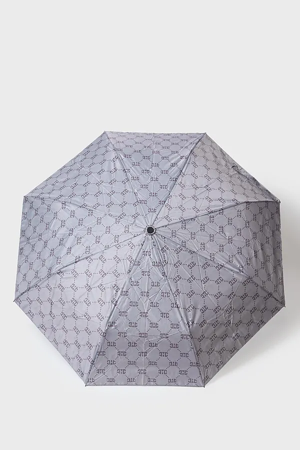 Зонт автоматический для женщин PLAYTODAY, серый - фото 1