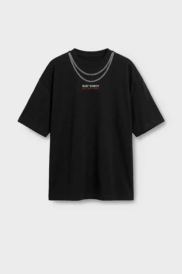 Фуфайка трикотажная для мальчиков (футболка) PLAYTODAY, черный - фото 1