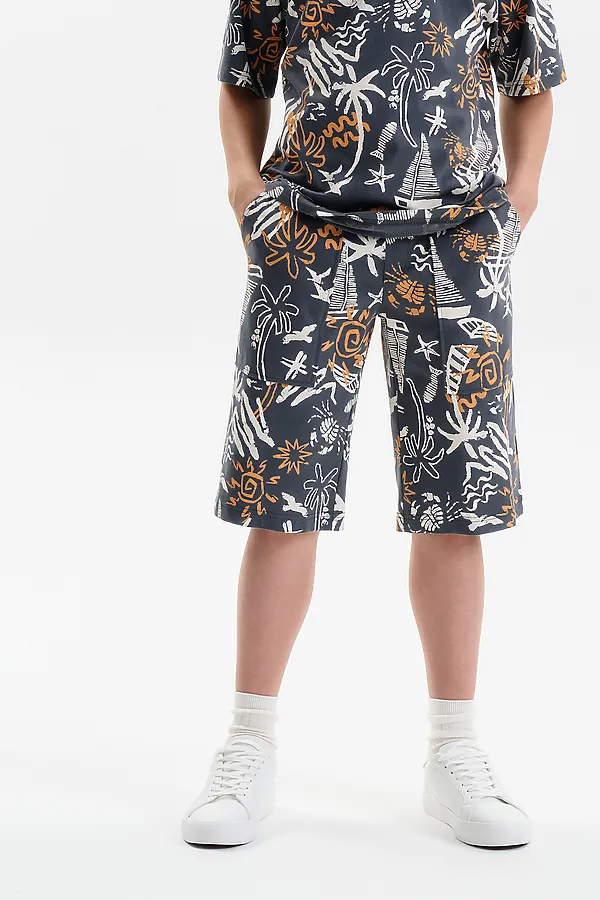 Шорты для мальчика PELICAN, серый - фото 1