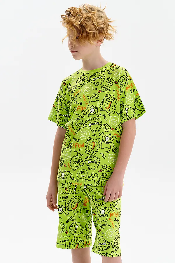 Пижама для мальчиков PELICAN, кислотный - фото 1