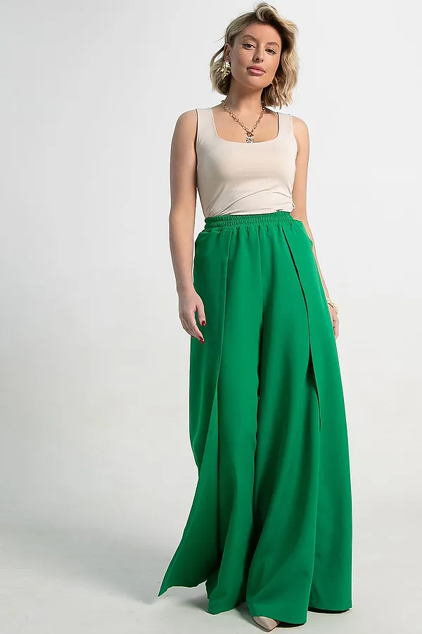 Брюки Авангард LADY TAIGA, зеленый - фото 1