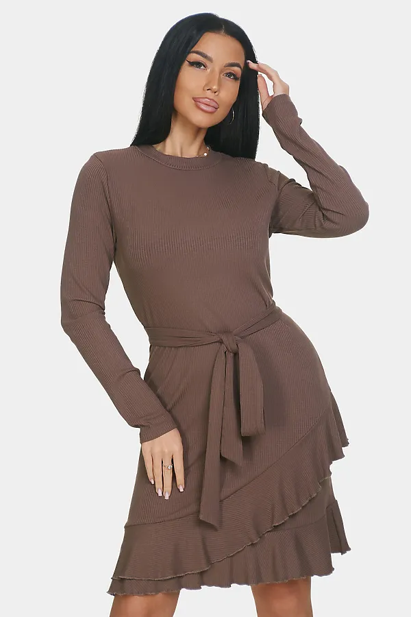 Платье Николь НАТАЛИ, шоколадный - фото 1
