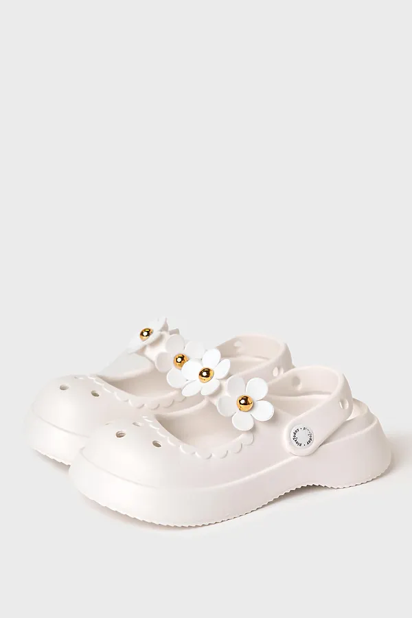 Пантолеты для девочек PLAYTODAY, белый - фото 1