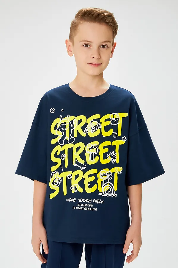 Футболка ACOOLA, холодный синий - фото 1