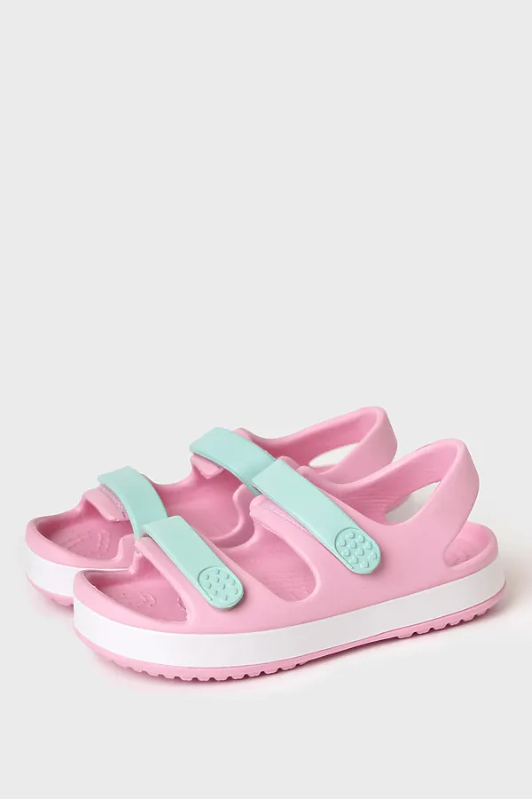 Пантолеты для девочек PLAYTODAY, розовый,светло-зеленый - фото 1