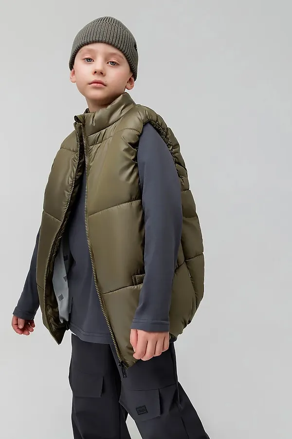 Жилет BODO, темный хаки - фото 1