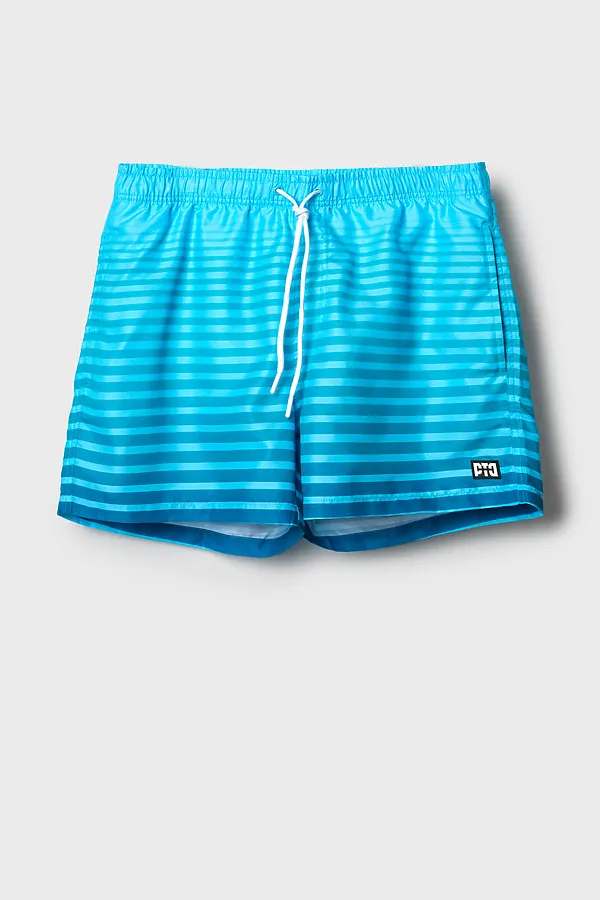 Шорты текстильные плавательные для мужчин, средней длины PLAYTODAY, белый - фото 1