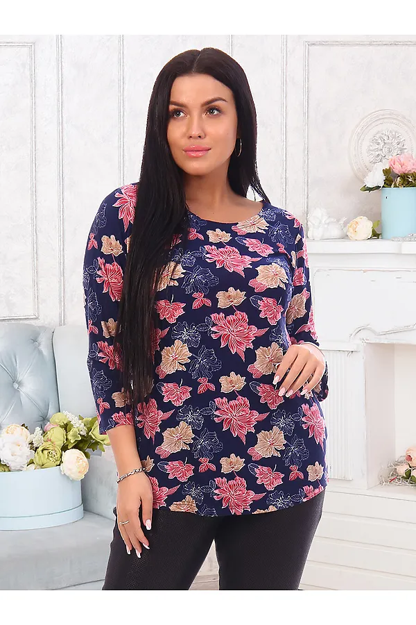 Туника Флоренция НАТАЛИ, астра - фото 1