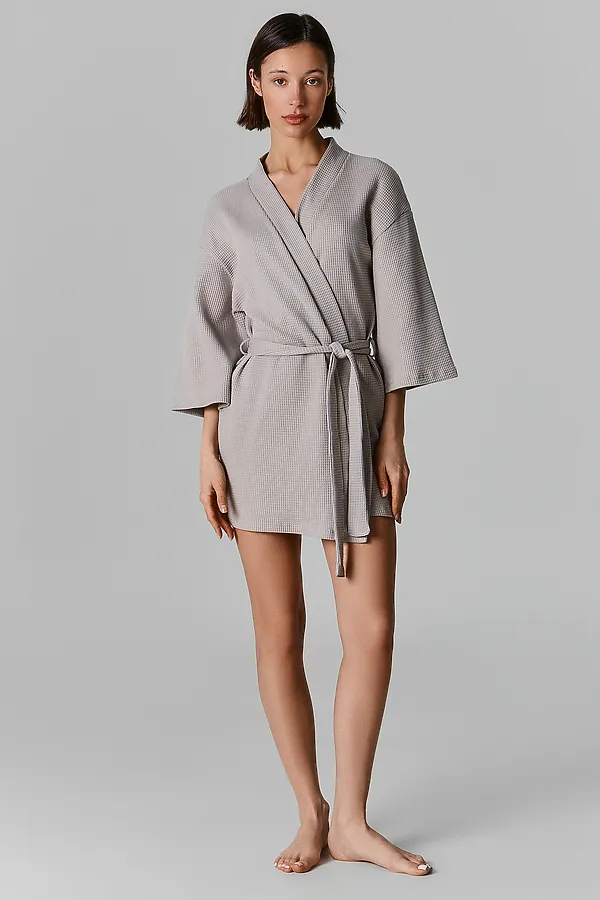 Халат женский MARK FORMELLE, серый - фото 1