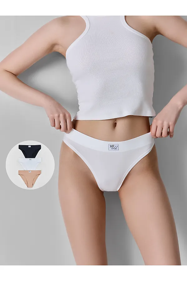 Трусы женские (3шт.) MARK FORMELLE, белый11 - фото 1