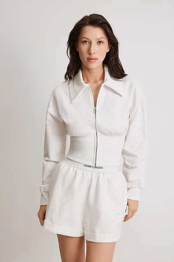 Куртка INFINITY, белый меланж - фото 1