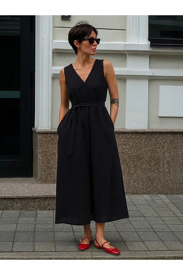 Сарафан женский MARK FORMELLE, черный - фото 1