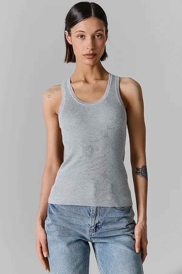 Майка MARK FORMELLE, серый меланж - фото 1