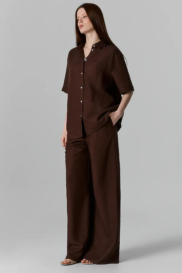 Комплект женский (рубашка, брюки) MARK FORMELLE, кофейное зерно - фото 1